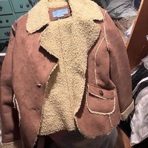 Faux suede jacket unused